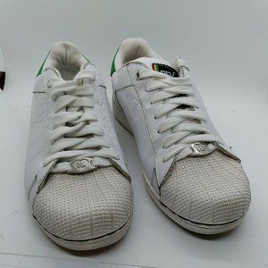 Harajuku Lovers Sneakers sz 7 Tennis Shoes White Leather
